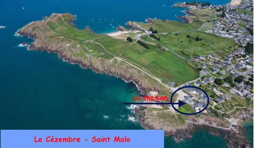 Willa Le Cezembre - Vue 180 Baie St Malo Saint-Malo Zewnętrze zdjęcie